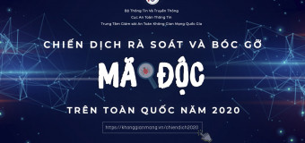 Hướng dẫn rà quét mã độc trên máy tính cá nhân